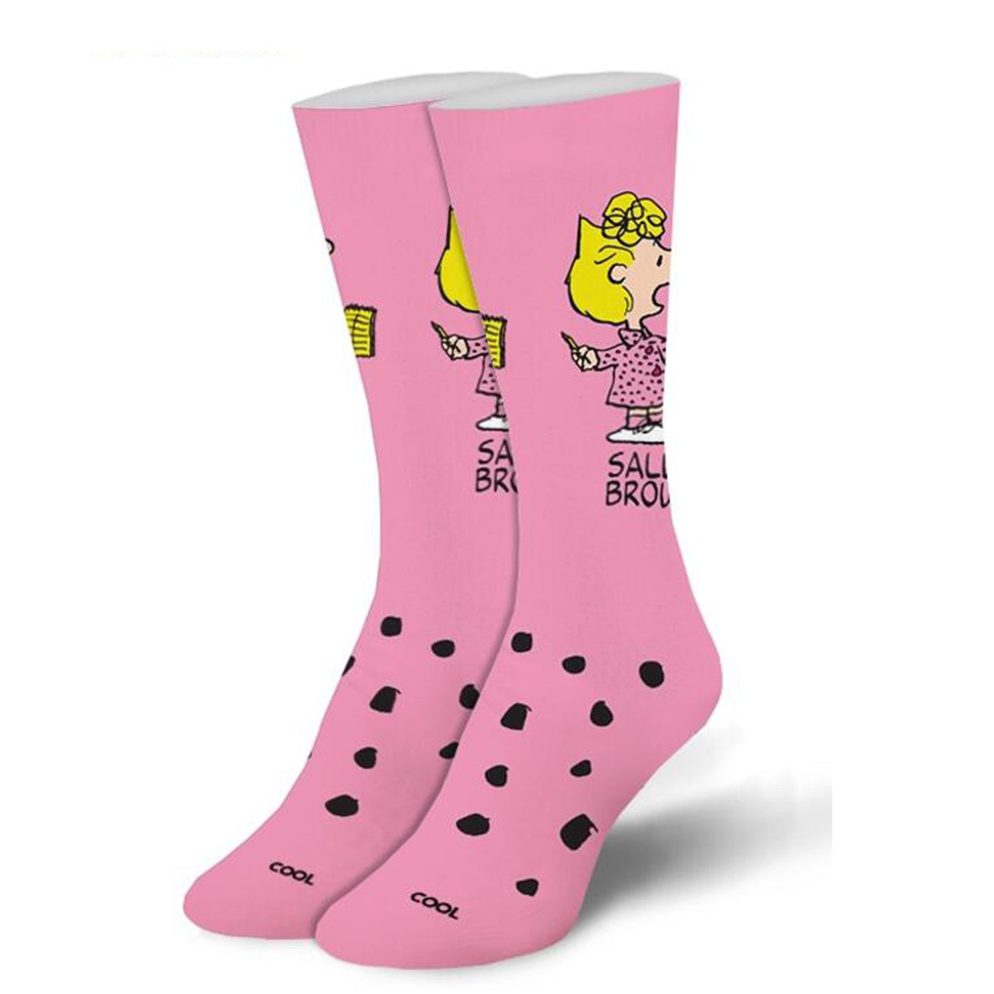 Cool Socks Women's Crew Socks - Sally Brown (Peanuts)