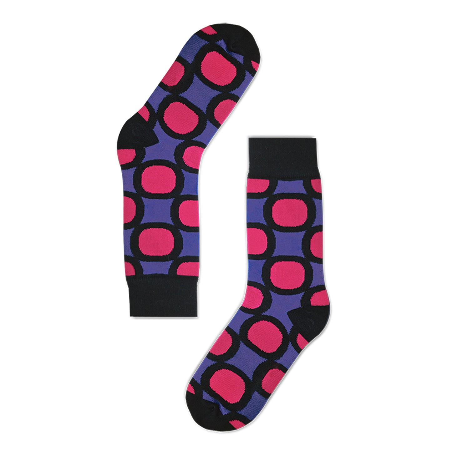 Golden Rabbit Unisex Crew Socks - Giant Pop - Small