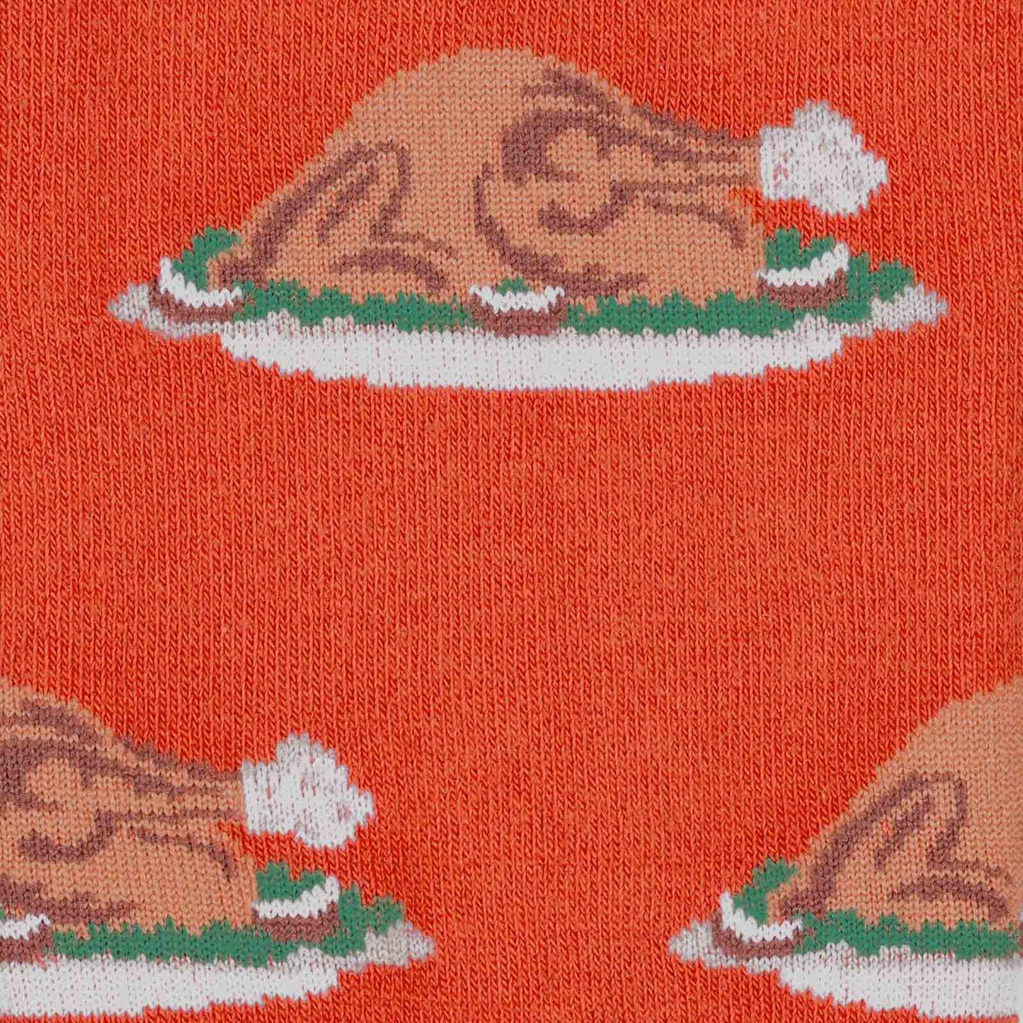 Sock It To Me Men's Crew Socks - Turkey Time