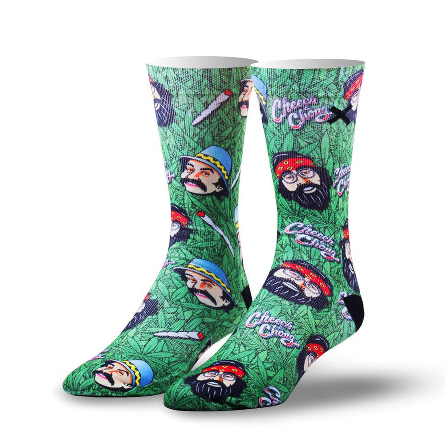 Odd Sox Men's Crew Socks - Cheech & Chong