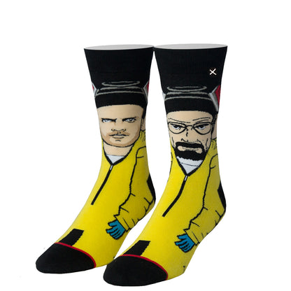 Odd Sox Men's Crew Socks - The Cooks (Breaking Bad)