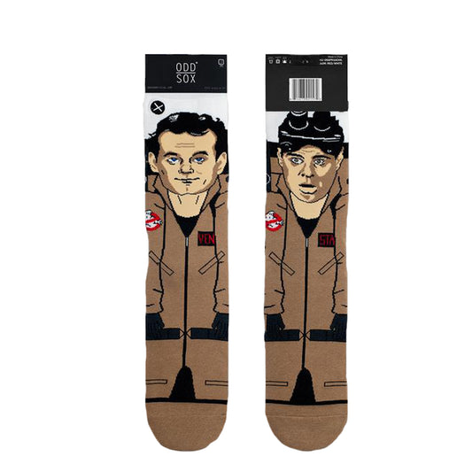 Odd Sox Men's Crew Socks - Venkman & Stantz (Ghostbusters)