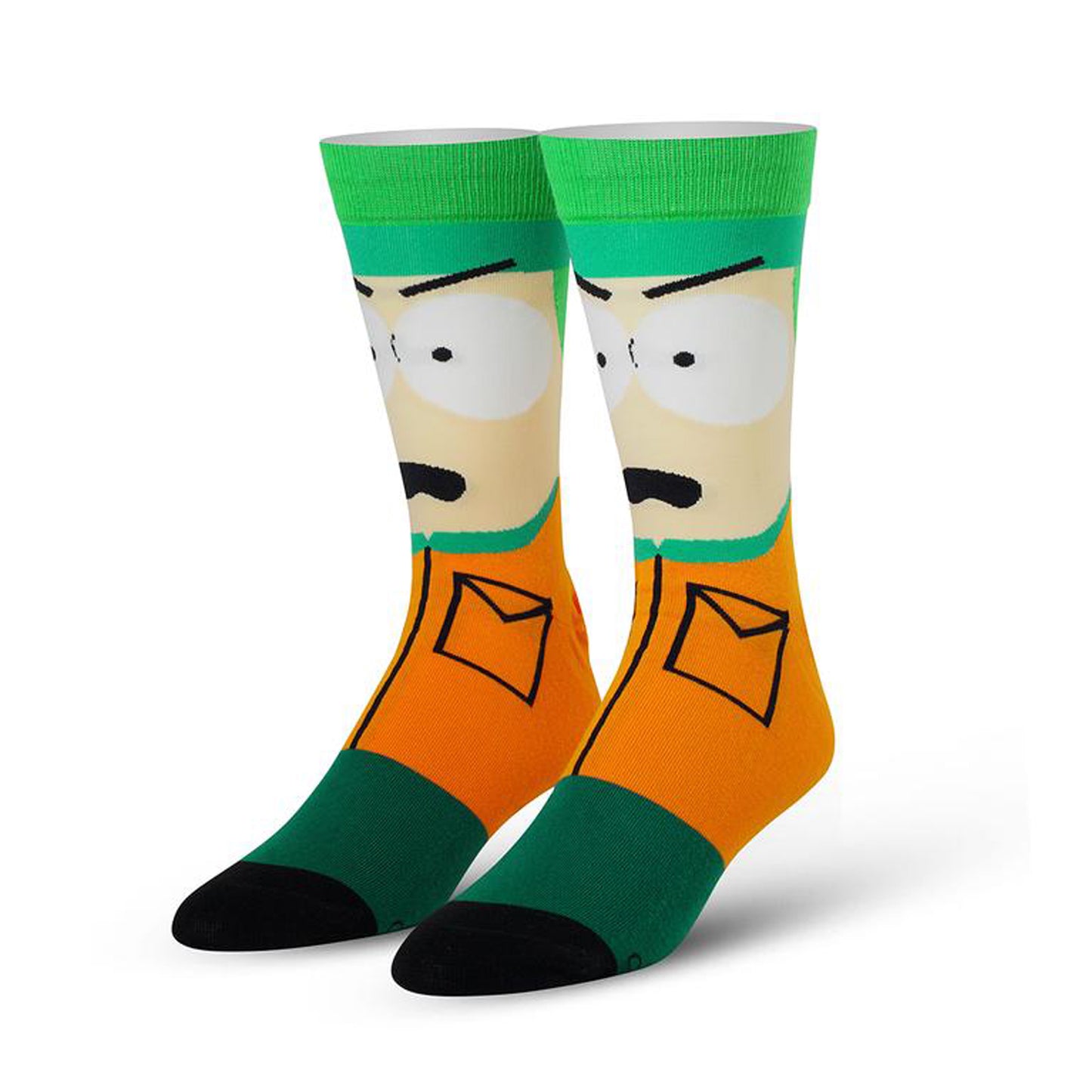 Odd Sox Men's Crew Socks - Kyle Broflovski (South Park)