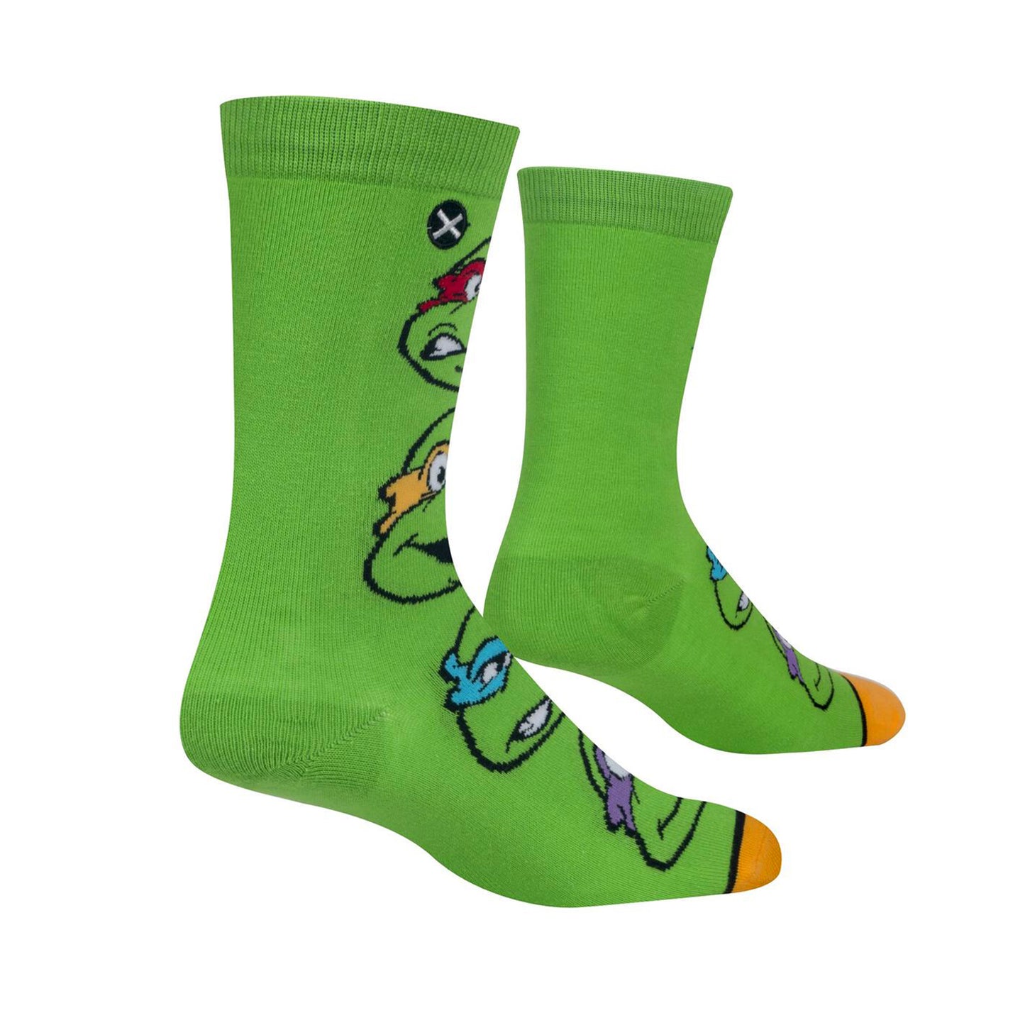 Odd Sox Men's Crew Socks - Turtle Boys (TMNT)