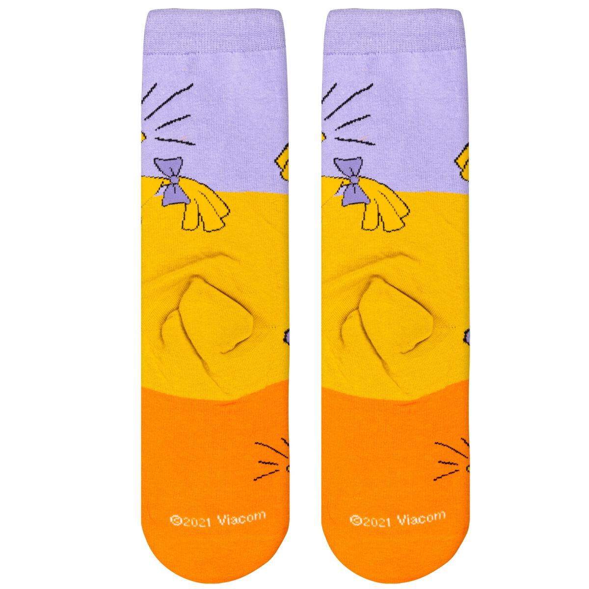 Odd Sox Women's Crew Socks - Angelica (Rugrats)