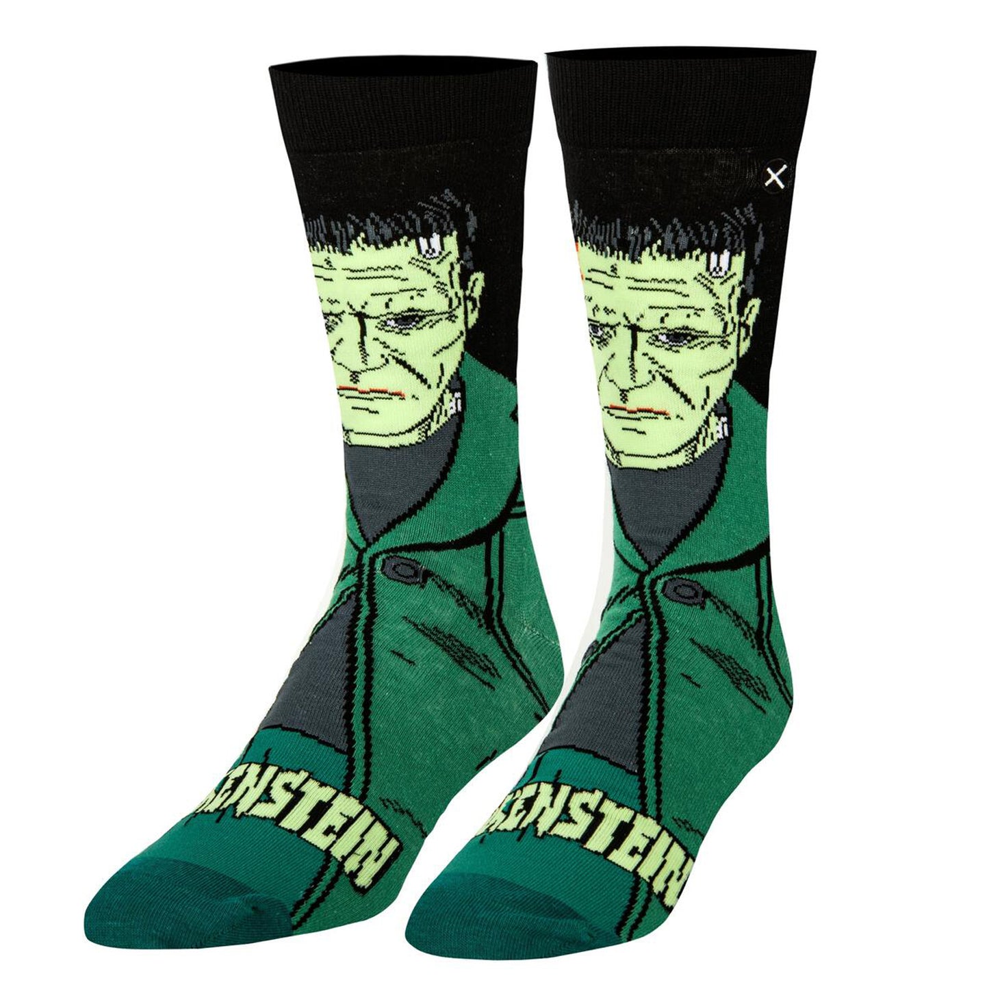 Odd Sox Men's Crew Socks - Frankenstein (Universal Monsters)