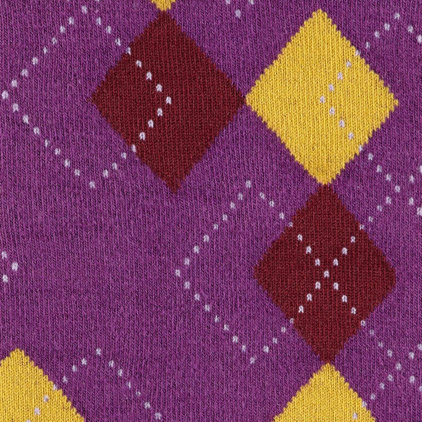 Sock It To Me Women's Knee High Socks - Patched Argyle